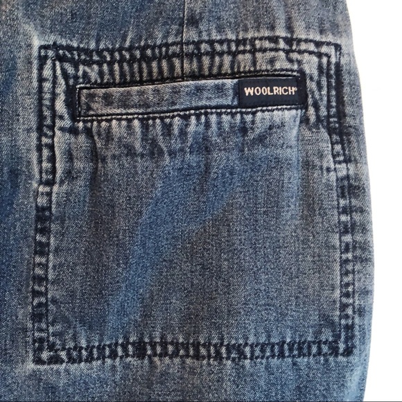 Woolrich Medium Wash Blue Denim Jean Capris Size 4 - Picture 13 of 14